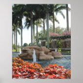 POSTER DE LA FONTAINE DE LA FLORIDE DU SUD (Devant)