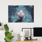 Poster de la fontaine d'eau (Bureau à domicile)