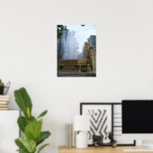 Poster de la Fontaine du Parc (Bureau à domicile)
