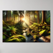 Poster de la forêt (Devant)