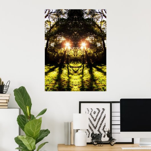 Poster de la forêt DMT 'AURUS (Bureau à domicile)
