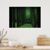 Poster de la forêt enchantée (Cuisine)
