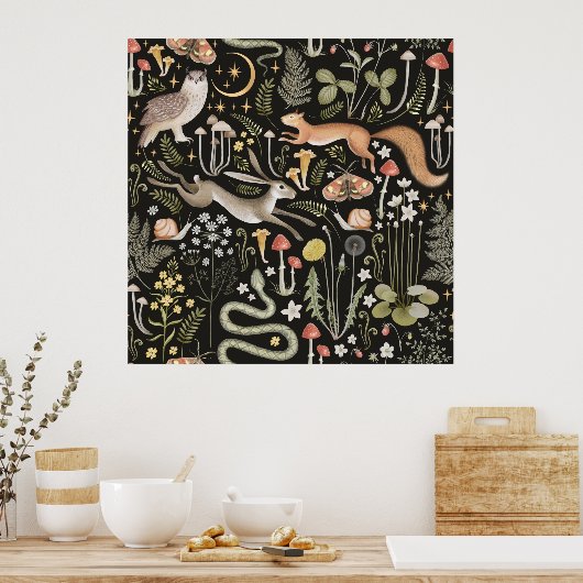 Poster de la Forêt Noire (Cuisine)