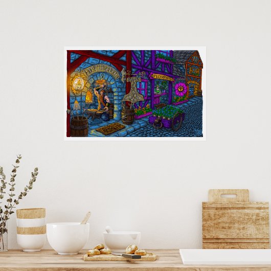 Poster de la Forge de Thorsville (Cuisine)