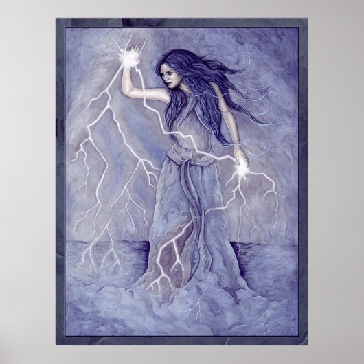 Poster de la foudre (Devant)