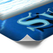 Poster de la foudre bleue (Coin)