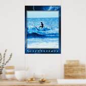 Poster de la foudre bleue (Cuisine)