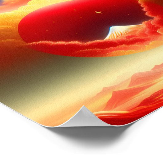 Poster de la fourche dans la rue (Coin)