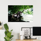 Poster de la fracture de la Grande Rivière (Bureau à domicile)