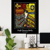 Poster de la frontière noire des danseurs Jingle R (Bureau à domicile)