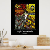 Poster de la frontière noire des danseurs Jingle R (Cuisine)