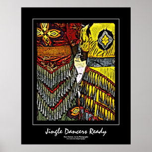 Poster de la frontière noire des danseurs Jingle R