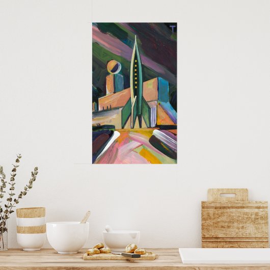 Poster de la fusée #23 (Cuisine)