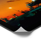 Poster de la fusée SaturnV (Coin)