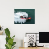 Poster de la Garde côtière américaine (Bureau à domicile)