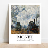 Poster de la gare de Claude Monet