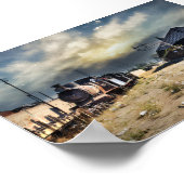 Poster de la gare ferroviaire abandonnée (Coin)