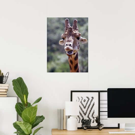 Poster de la Giraffe (Bureau à domicile)