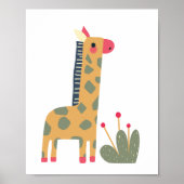 Poster de la Giraffe Nursery Room (Devant)