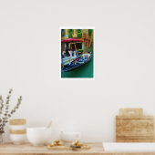 Poster de la Gondola Venice Italie (Cuisine)