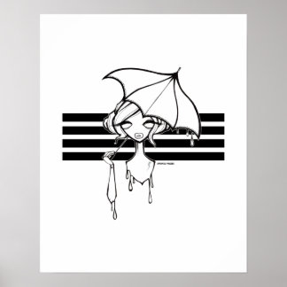 Poster de la goutte d'eau, 16x20