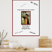 Poster de la Graduation Photo pour les invités Sig (Cuisine)