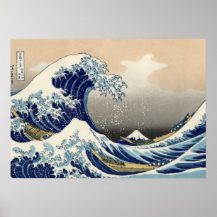 Poster de la Grande Vague au large de Kanagawa