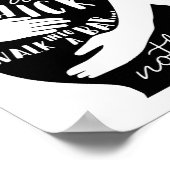 Poster de la grossesse amusante de Braxton Hicks (Coin)