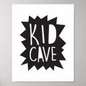 Poster de la grotte Kid Imprimer (Devant)