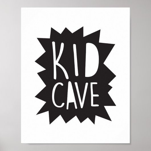 Poster de la grotte Kid Imprimer (Devant)