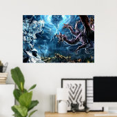 Poster de la Guerre des Immortels (Bureau à domicile)