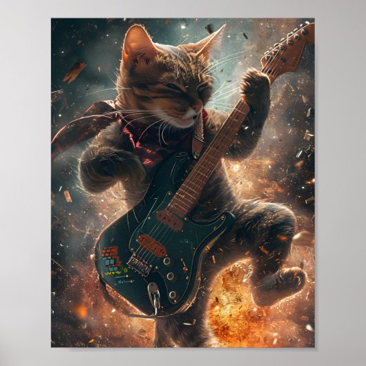 Poster de la Guitare (Devant)