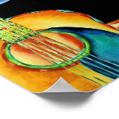 Poster de la Guitare d'été (Coin)