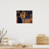 Poster de la harpe de musique Klimt (Cuisine)