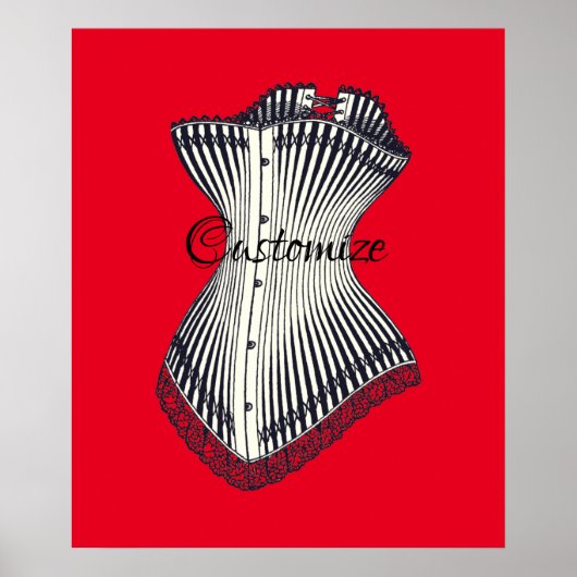 Poster de la Haute Couture Corset Thunder_Cove (Devant)