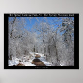 Poster de la hutte de neige des sources chaudes (Devant)