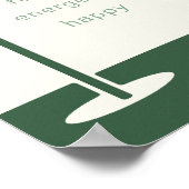 Poster de la jalon du parcours de golf par Tee (Coin)