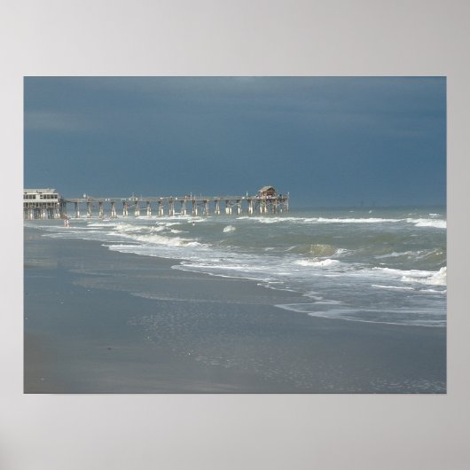 Poster de la jetée de Cocoa Beach (Devant)