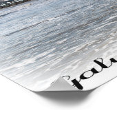 Poster de la jetée de plaisance de Galveston Islan (Coin)