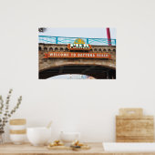 Poster de la jetée principale de Daytona Beach (Cuisine)