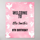 Poster de la jolie fête Éffrayante modifiable (Devant)