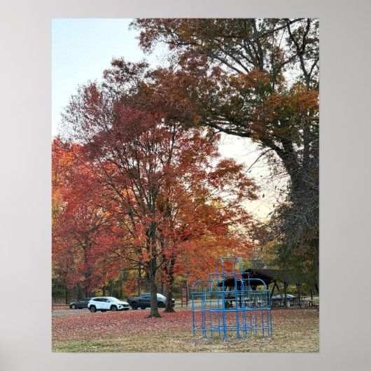Poster de la journée du parc d'automne (Devant)