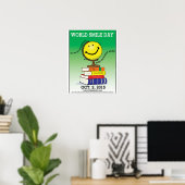 Poster de la Journée mondiale du sourire® 2015 (Bureau à domicile)