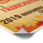Poster de la journée Thanksgiving (Coin)
