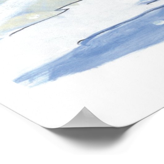 Poster de la lagune de neige (Coin)