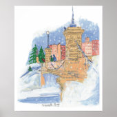 Poster de la lagune de neige (Devant)