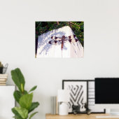 Poster de la libellule ailée tachetée (Bureau à domicile)