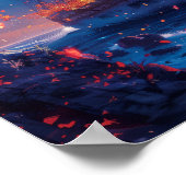 Poster de la libellule d'Imaginaire (Coin)