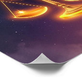 Poster de la Librairie des signes Zodiac (Coin)