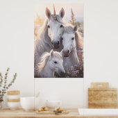 Poster de la licorne (Cuisine)